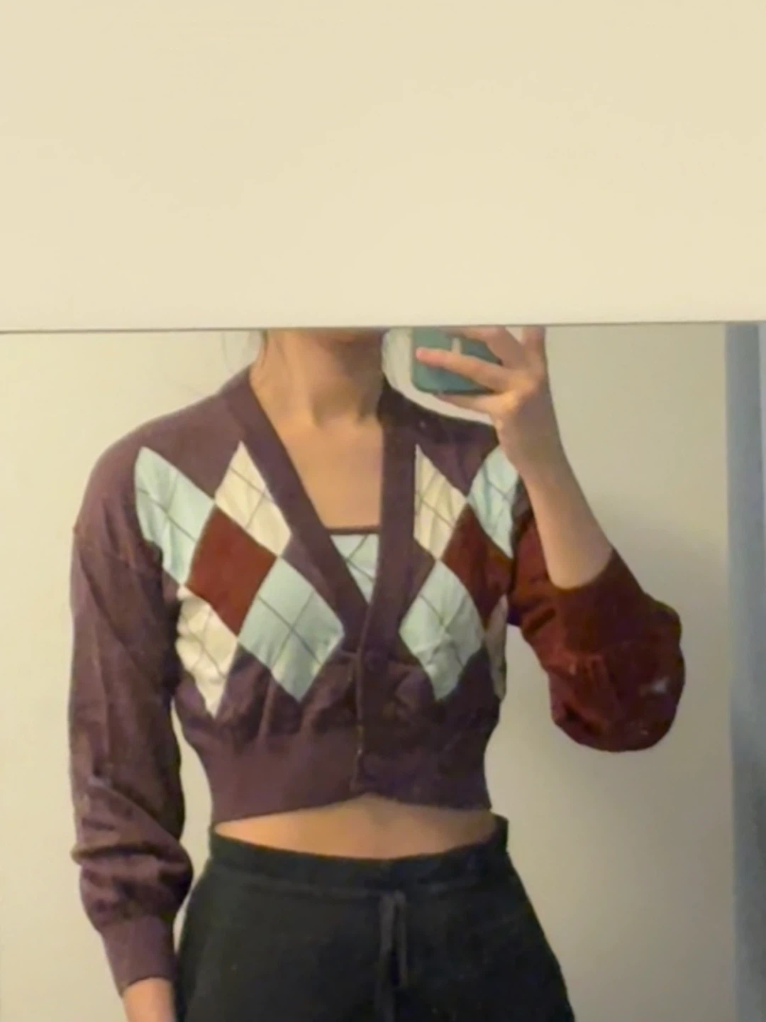 Cardigan and Crop Top Set - photo 4