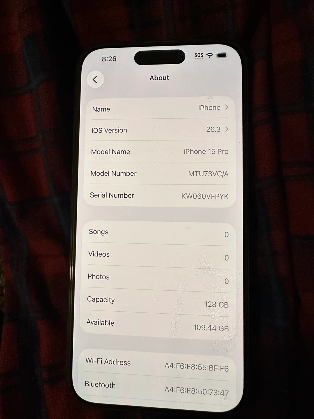 iPhone 15 Pro 128GB - photo 3