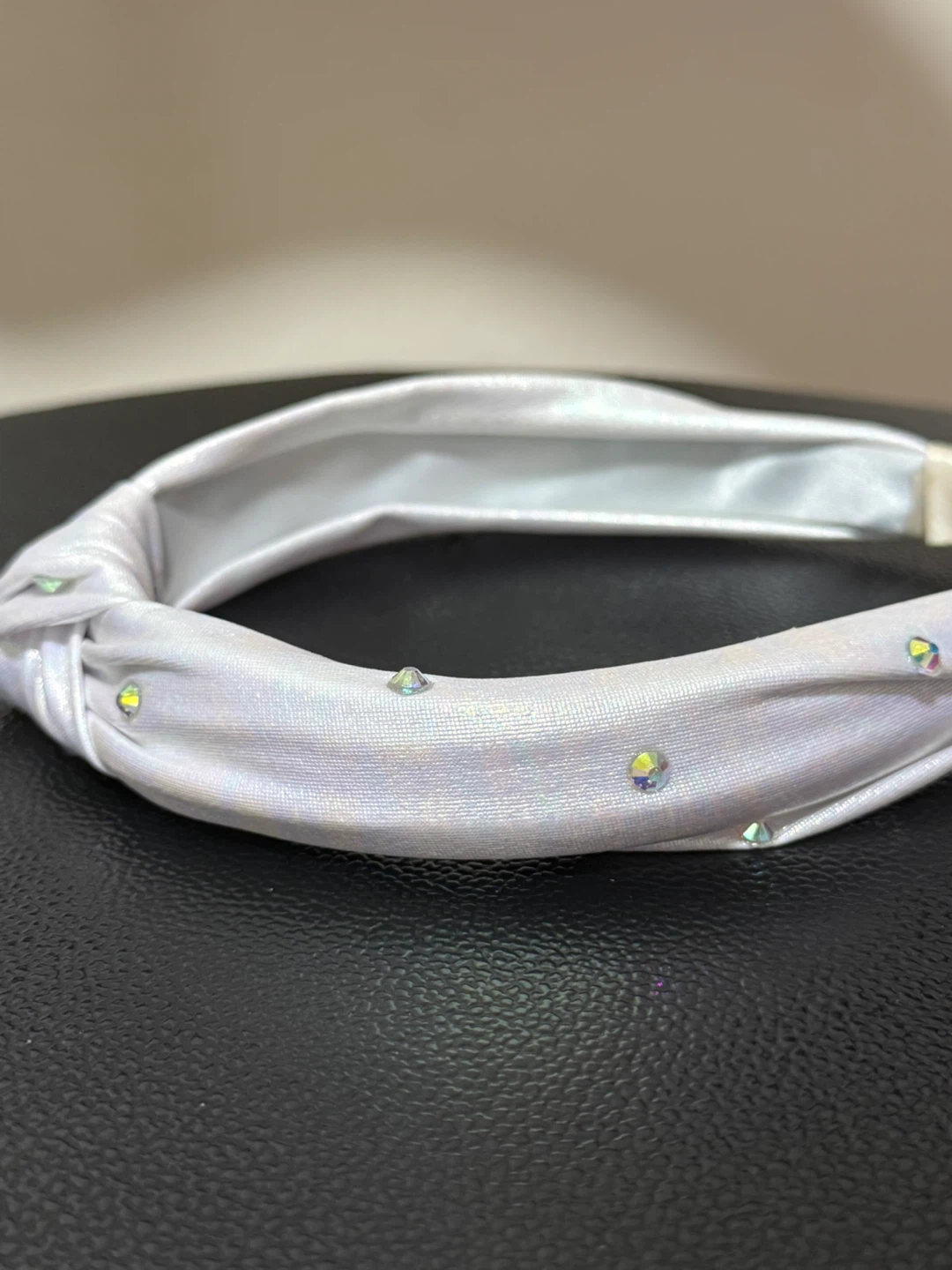 2 pack set - Blue & White Knotted Headband with Rhinestones - photo 2