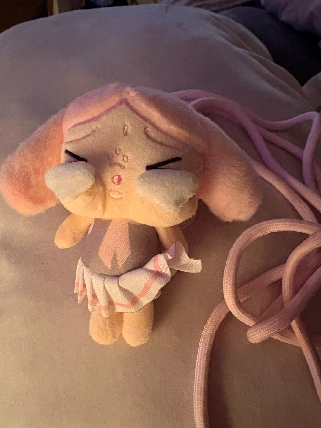 🥕Plush Doll with Lanyard, cry baby