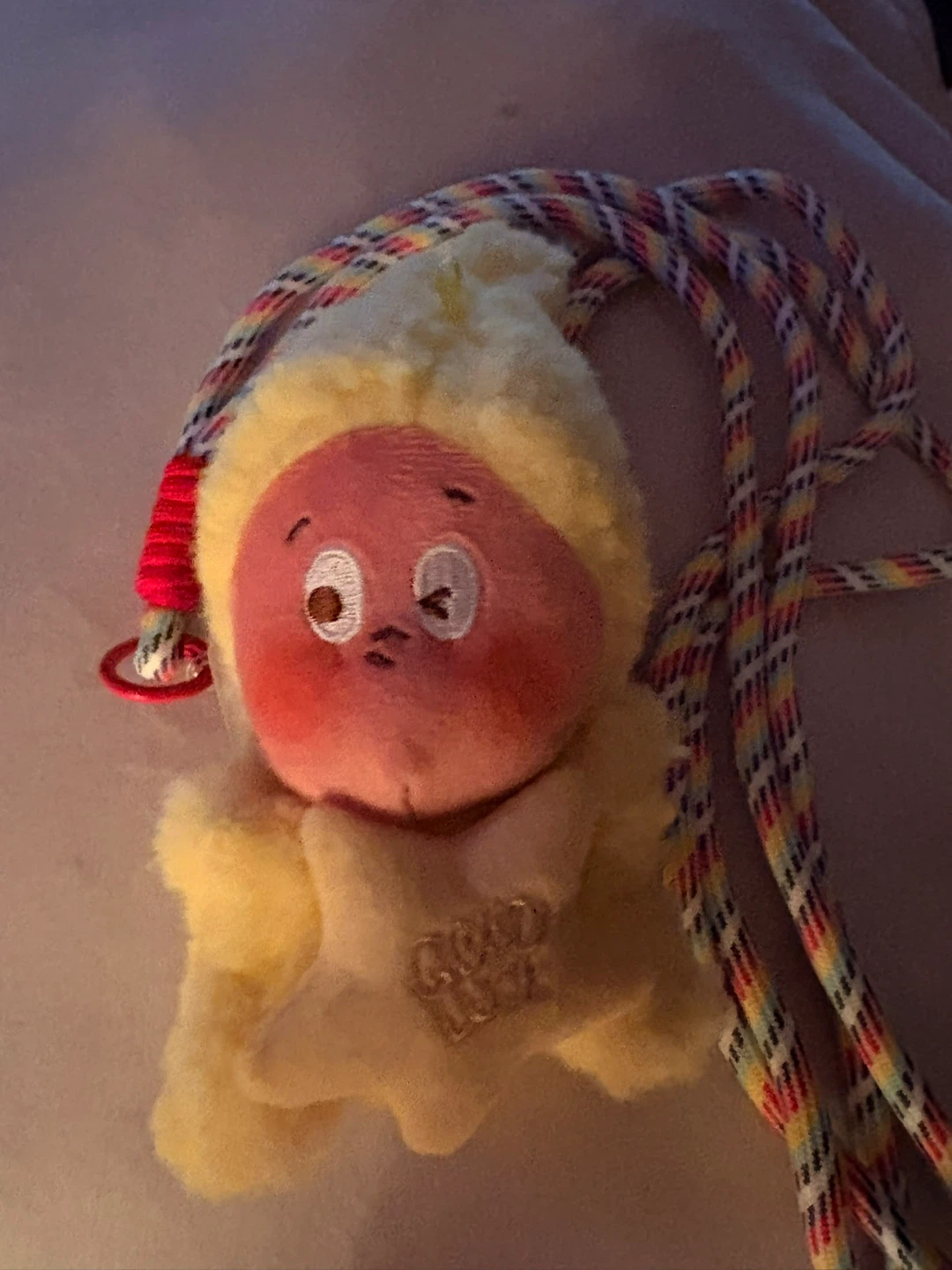 🥕Twinkle twinkle. Plush "Good Luck" Character with Rope Keychain