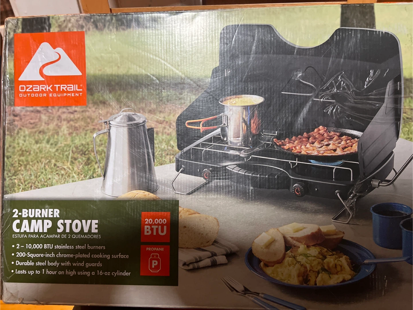 Ozark Trail 2-Burner Propane Camp Stove