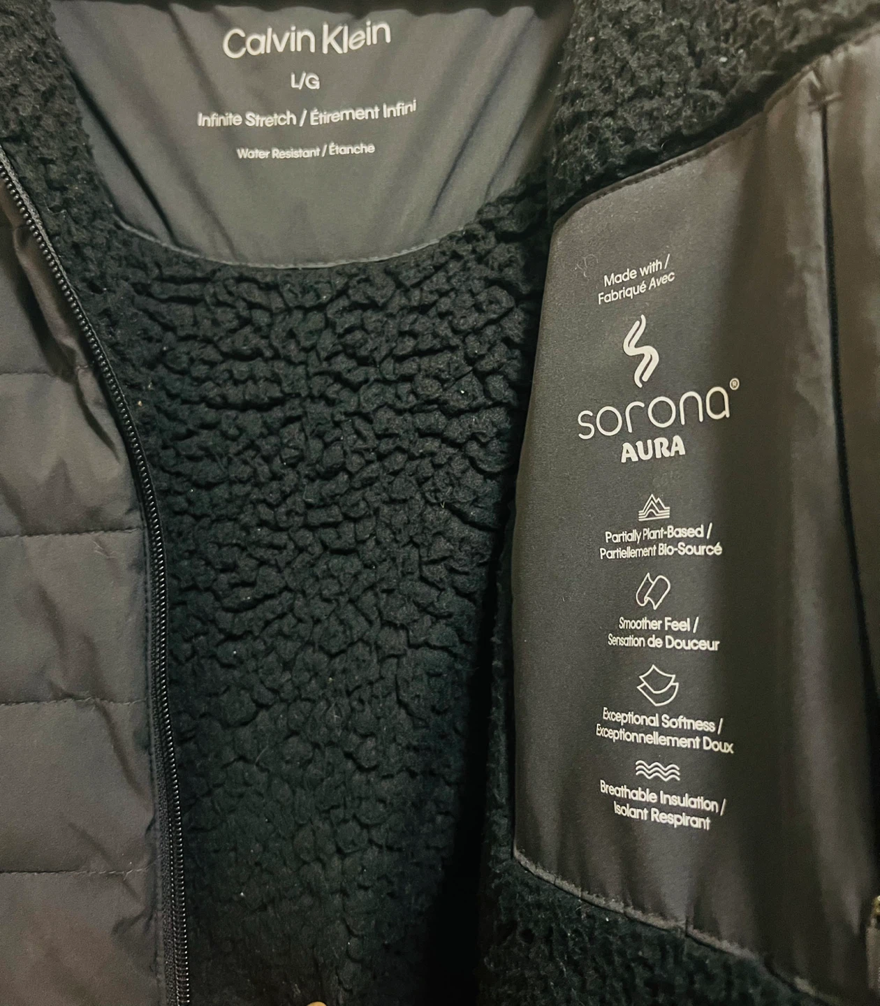 Calvin Klein Puffer Jacket - Navy Blue - L/G - photo 4