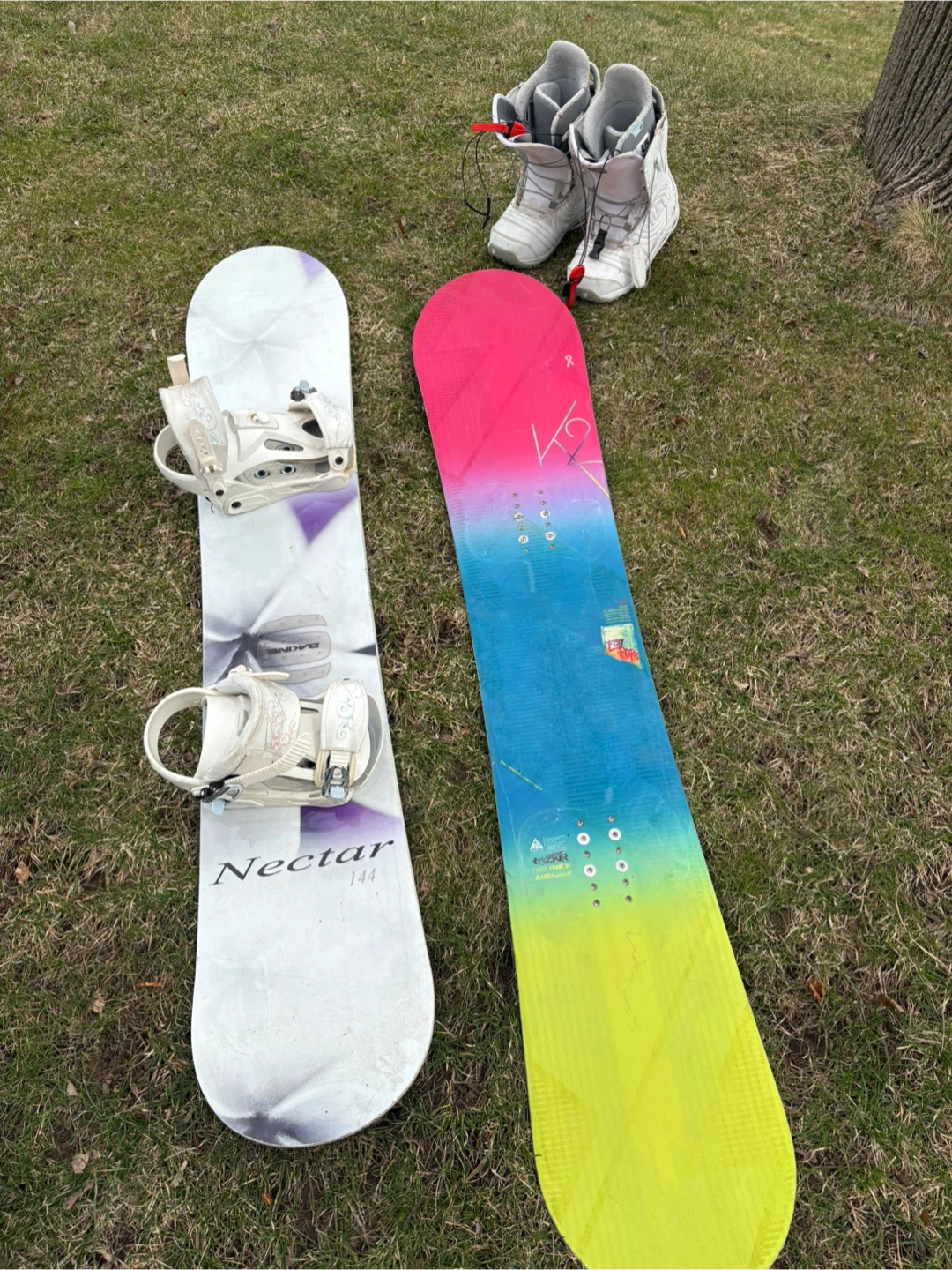Nectar 144 Snowboard with Boots and Bindings