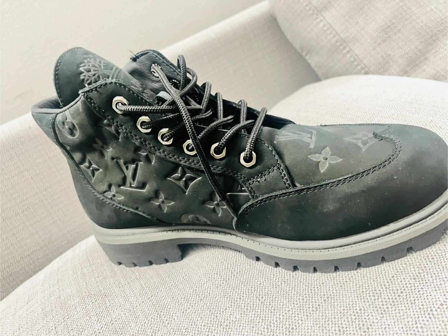 Monogram Boots