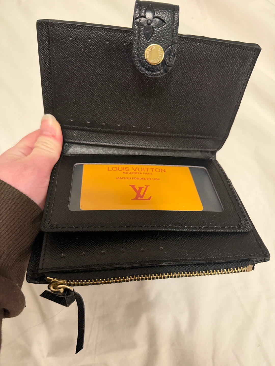 Louis Vuitton Black Monogram Wallet - photo 2