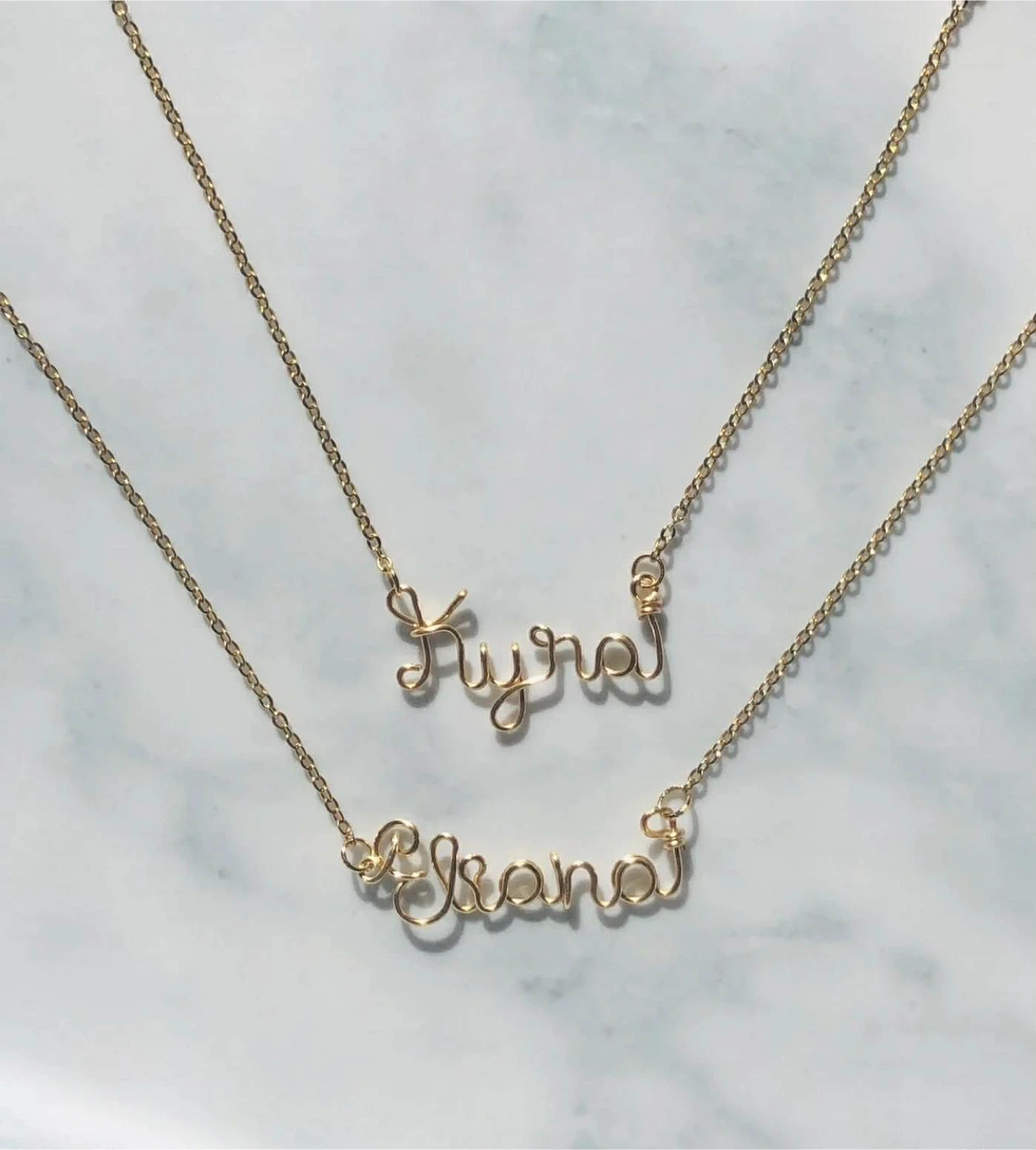 Personalize name necklace - photo 2