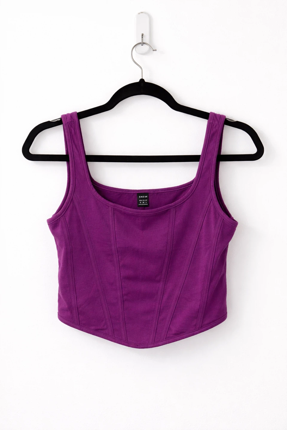 SHEIN Purple Corset Tank Top Size M 🥕