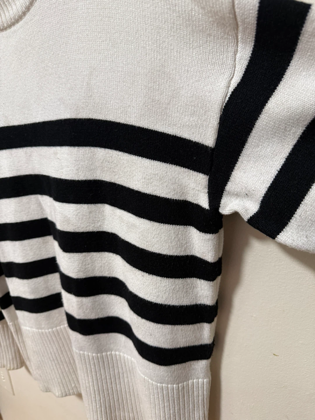 ‼️NEED GONE‼️ Ardene Striped Mock Neck Sweater - L/G - photo 3