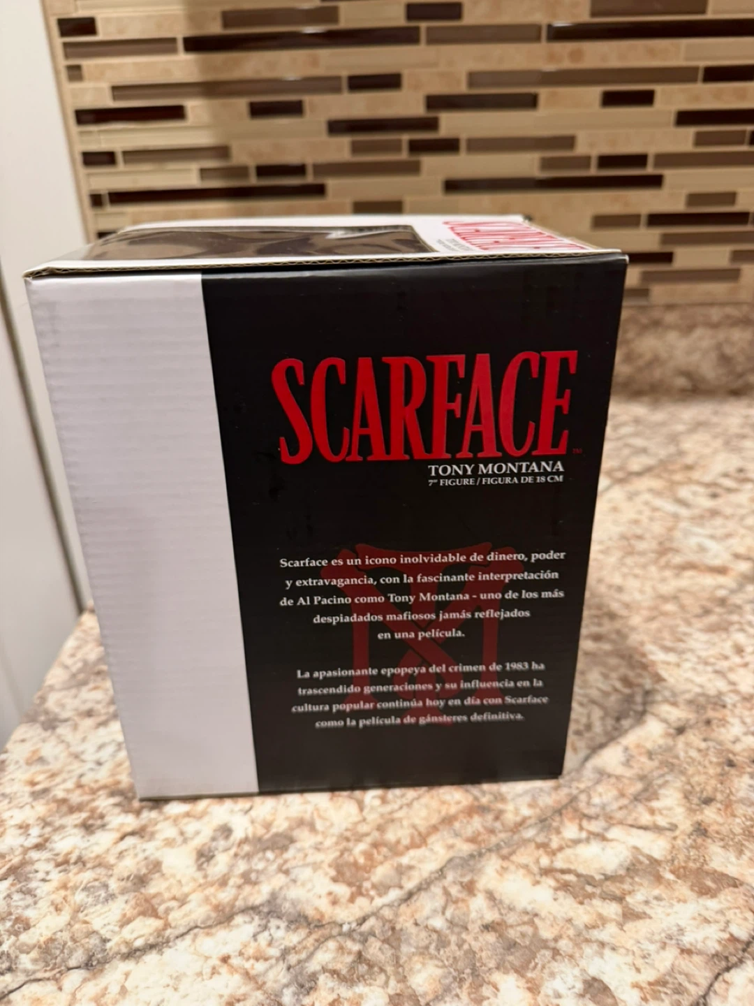 SD Toys Movie Icons Scarface Tony Montana 7" Throne Figure - photo 2