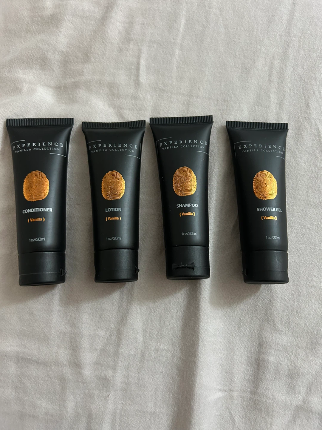 Experience Vanilla Collection Travel Size Toiletries Set