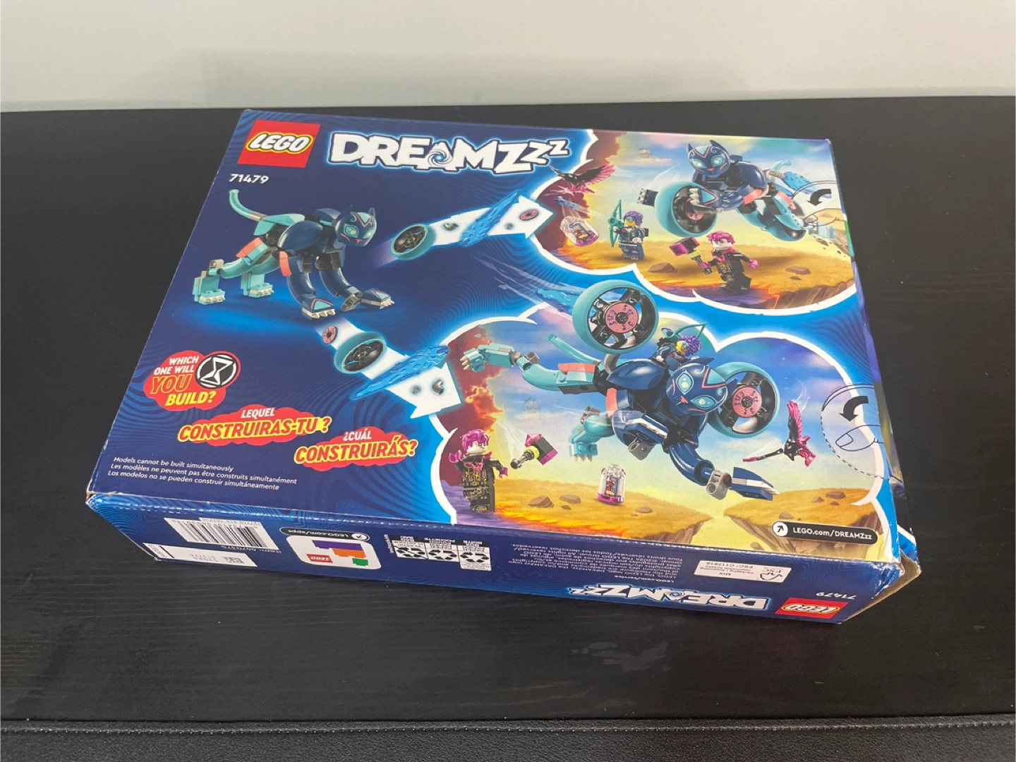 BNIB - LEGO DreamZzz Zoey's Cat Motorcycle Set 71479 - photo 2