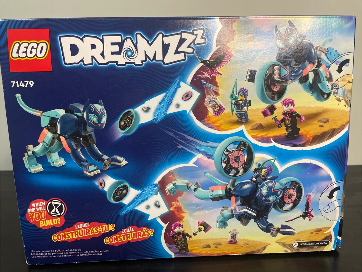 BNIB - LEGO DreamZzz Zoey's Cat Motorcycle Set 71479 - photo 4