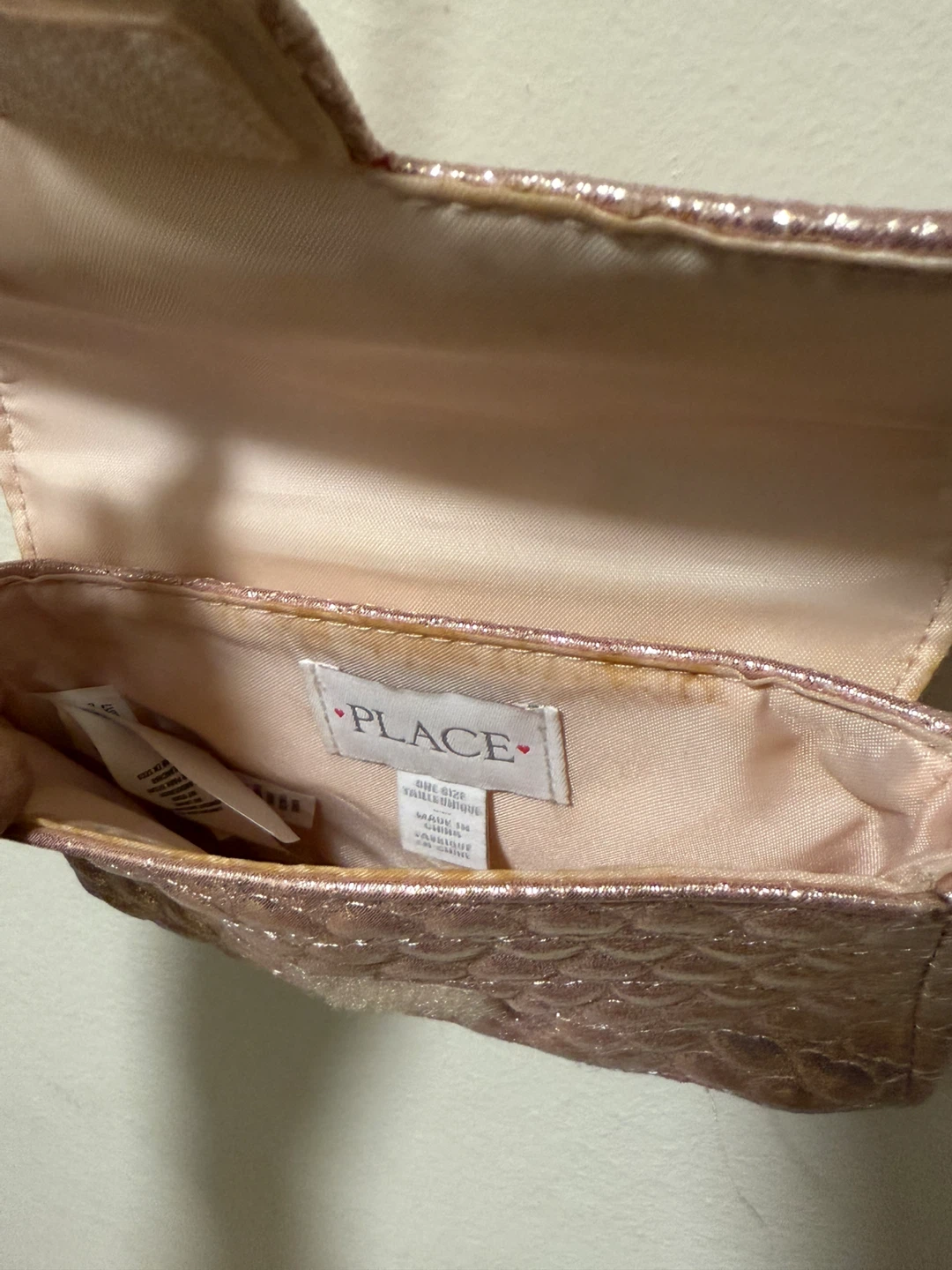 The Children's Place Pink Heart Quilted Crossbody Bag - photo 3