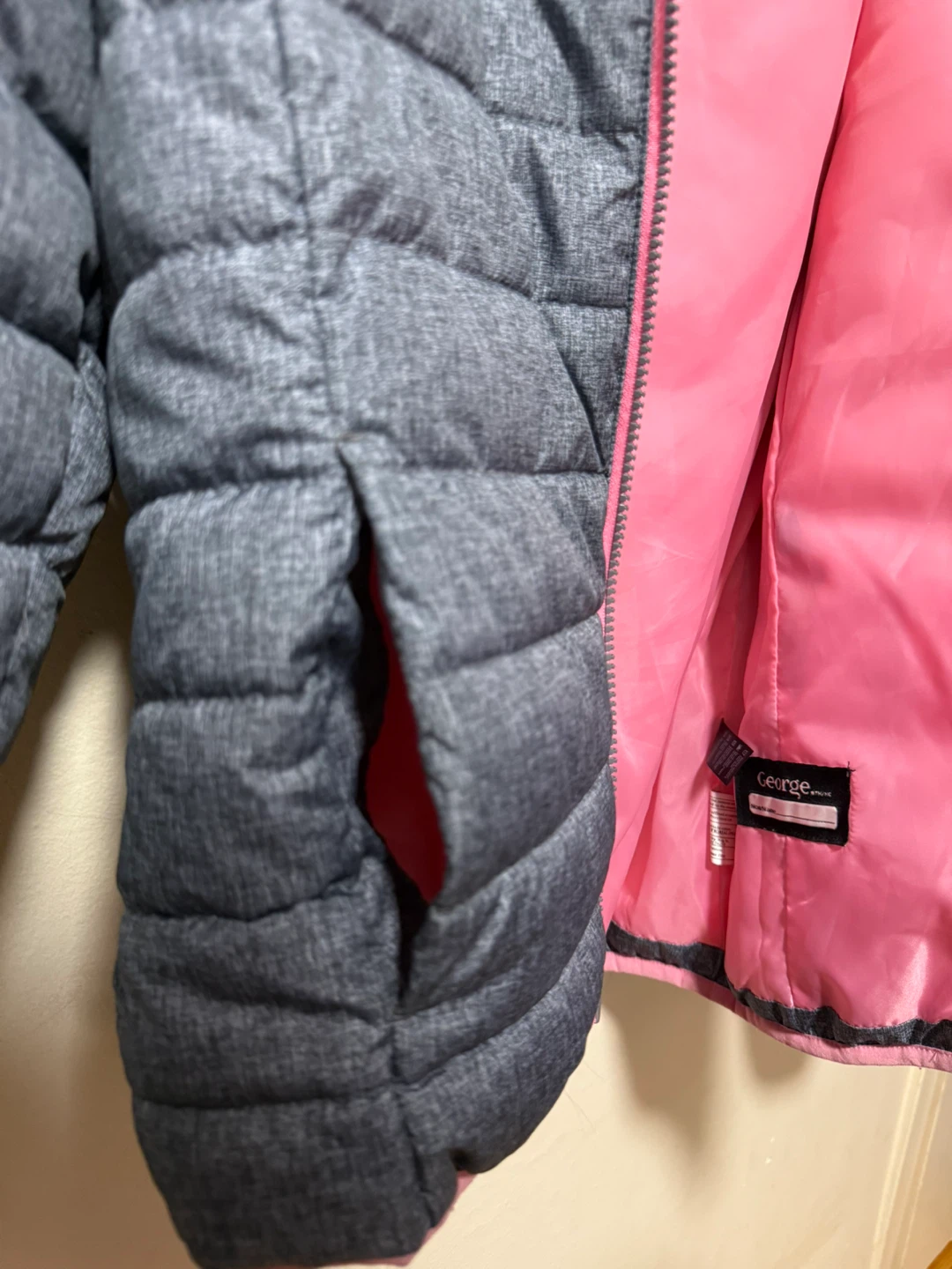 George Grey Puffer Jacket Size L/G (10-12) - photo 4