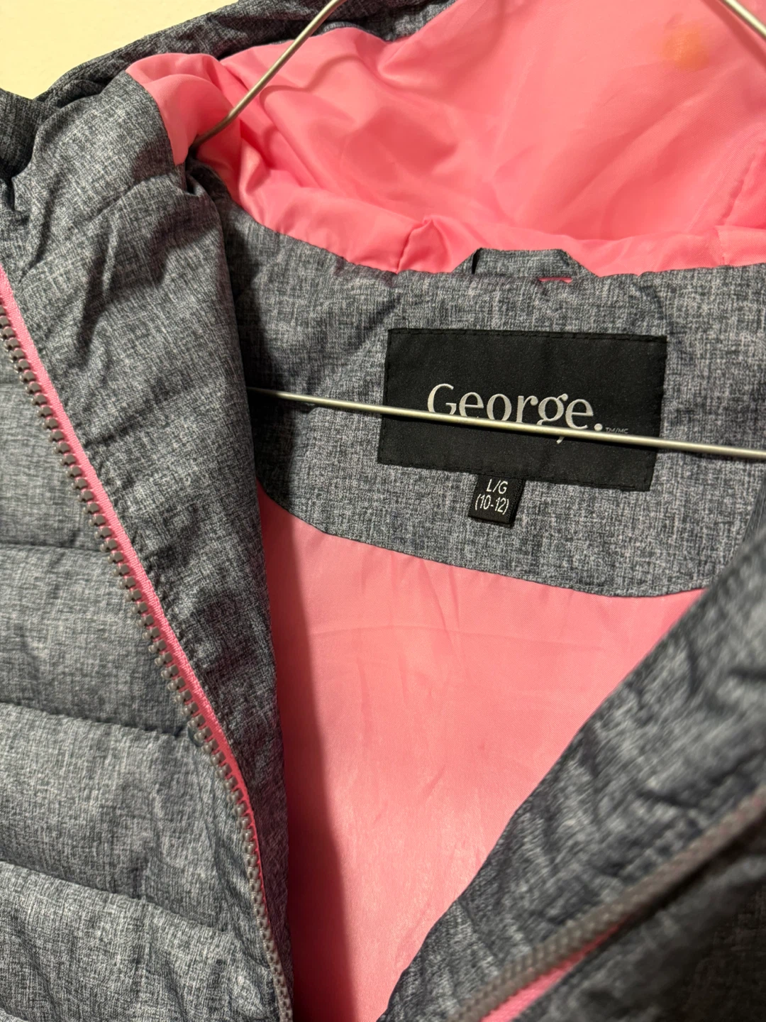 George Grey Puffer Jacket Size L/G (10-12) - photo 3