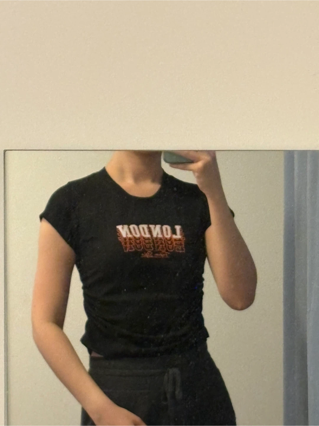 Black Rushed Side Tee - photo 2