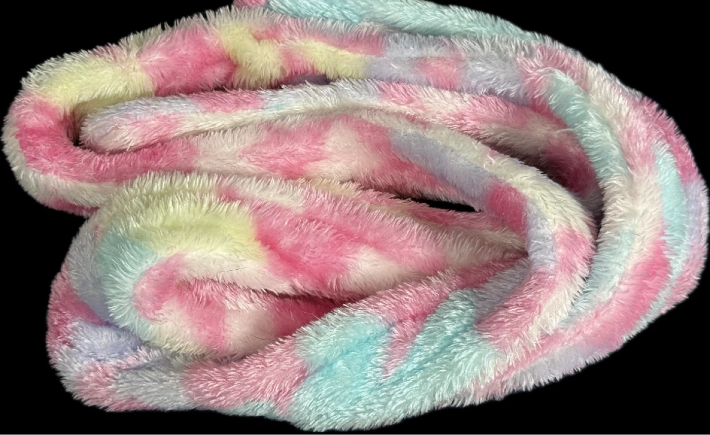 La Vie En Rose Pink Multicoloured Robe Belt - photo 4