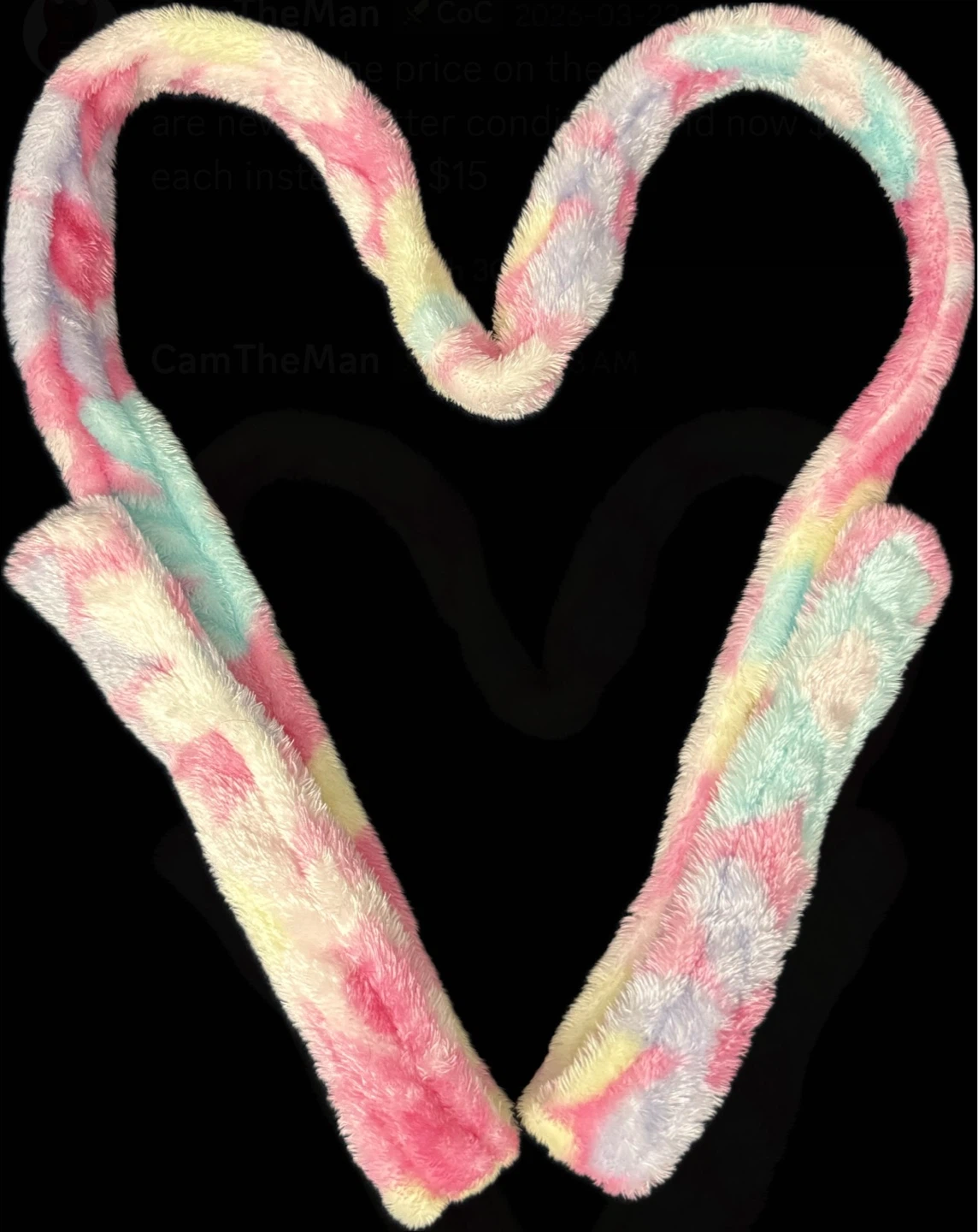 La Vie En Rose Pink Multicoloured Robe Belt