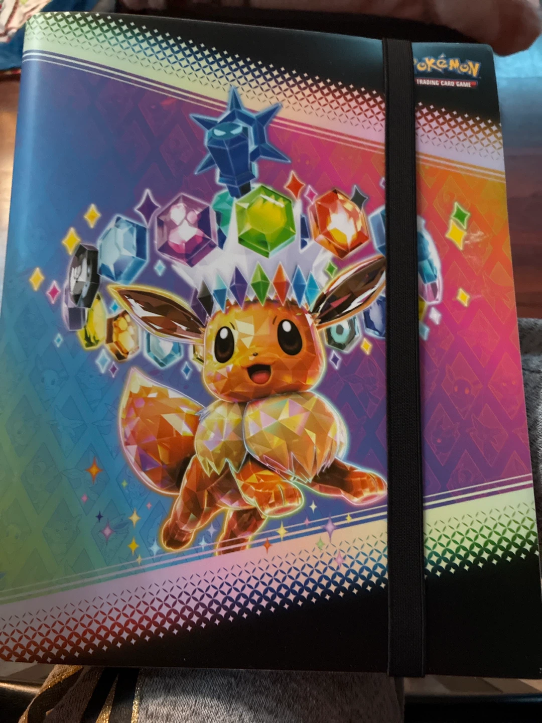 Pokemon Trading Card Binder with Eevee Design