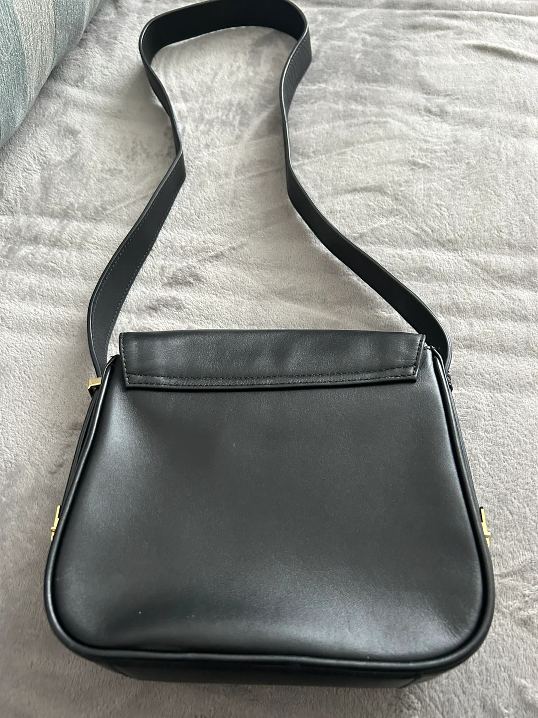 Ted Baker Black Leather Shoulder Bag with Bow Accent - photo 2