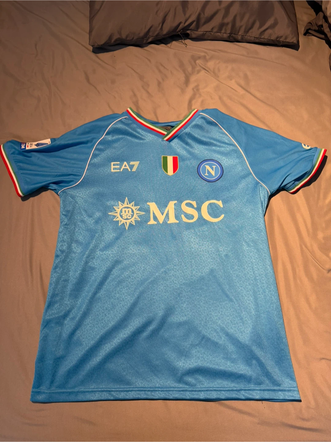 EA7 Napoli Di Lorenzo 22 Replica Football Jersey - Large - photo 2