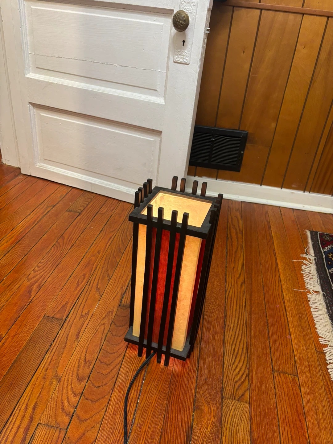 Unique Lantern-Style Table Lamp - photo 3