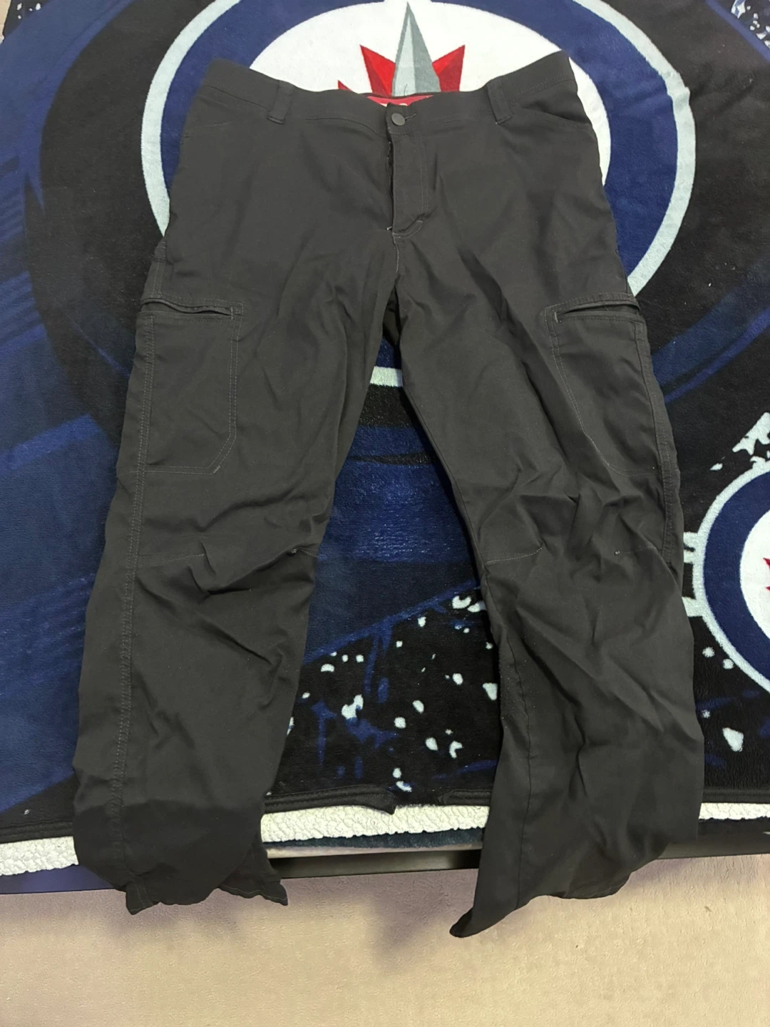 Men's Cargo Pants - Black - photo 2