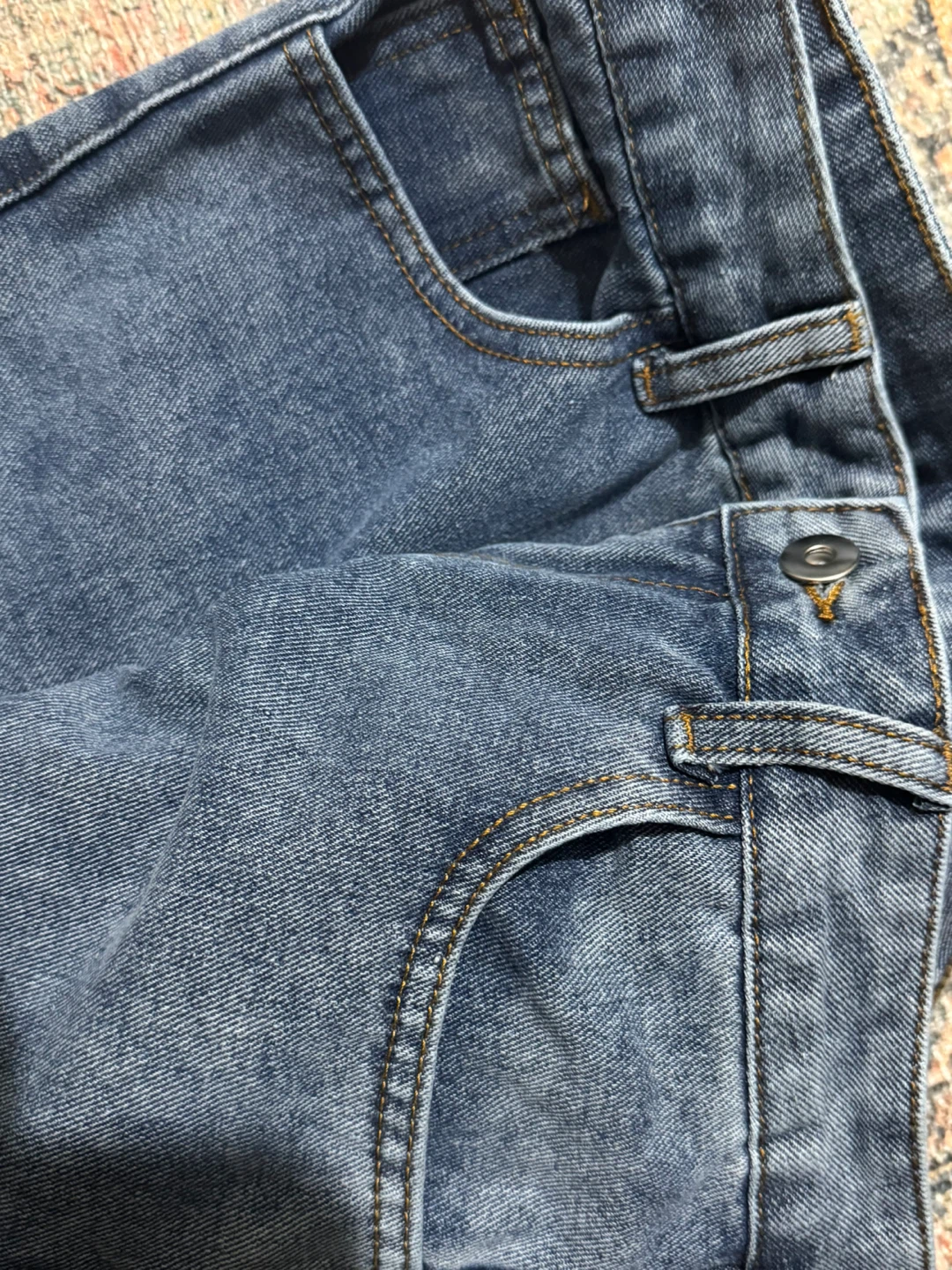 Blue Denim Jeans - photo 3