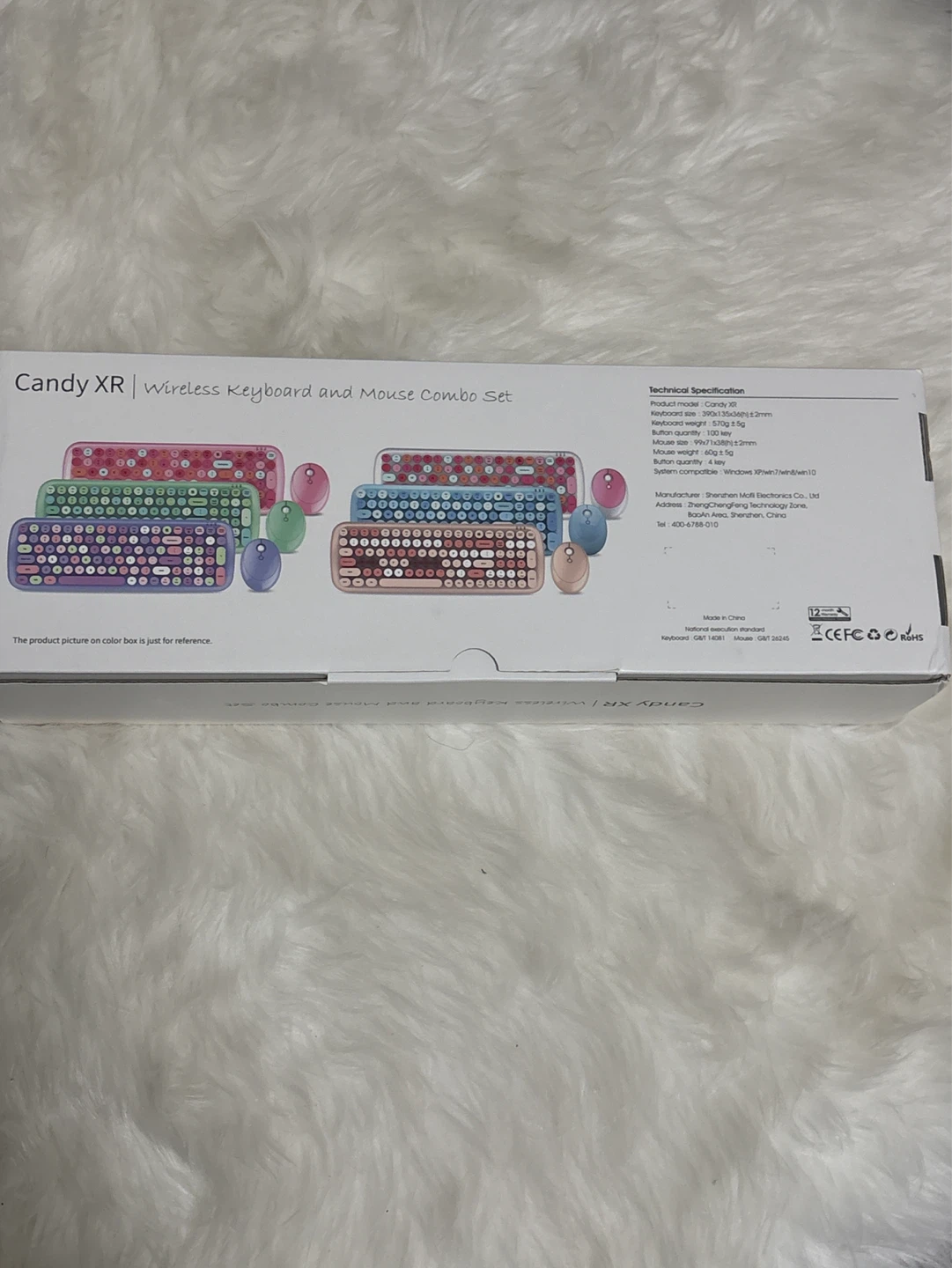 Candy XR Wireless Keyboard and Mouse Combo Set - photo 3