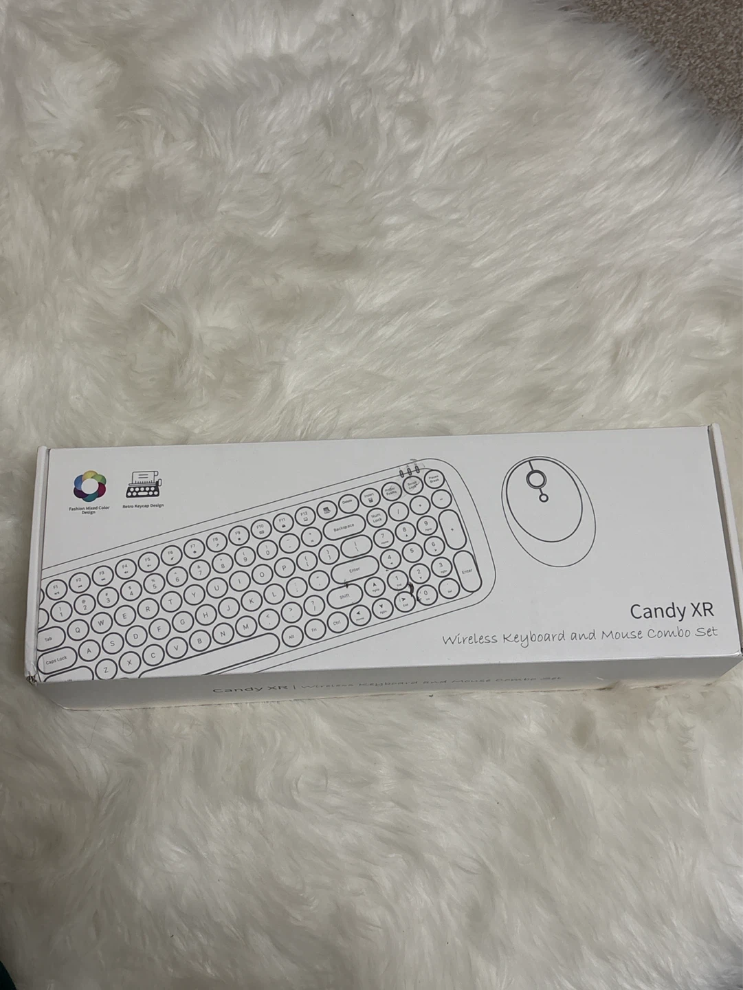 Candy XR Wireless Keyboard and Mouse Combo Set - photo 2