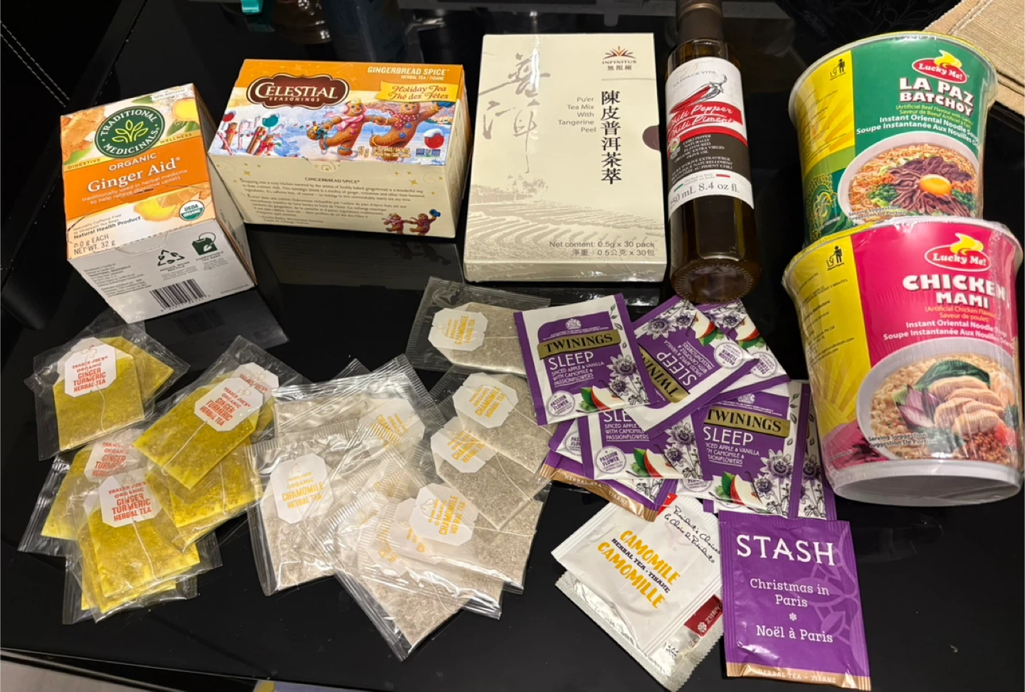 Assorted Tea & Noodle Bundle 🥕