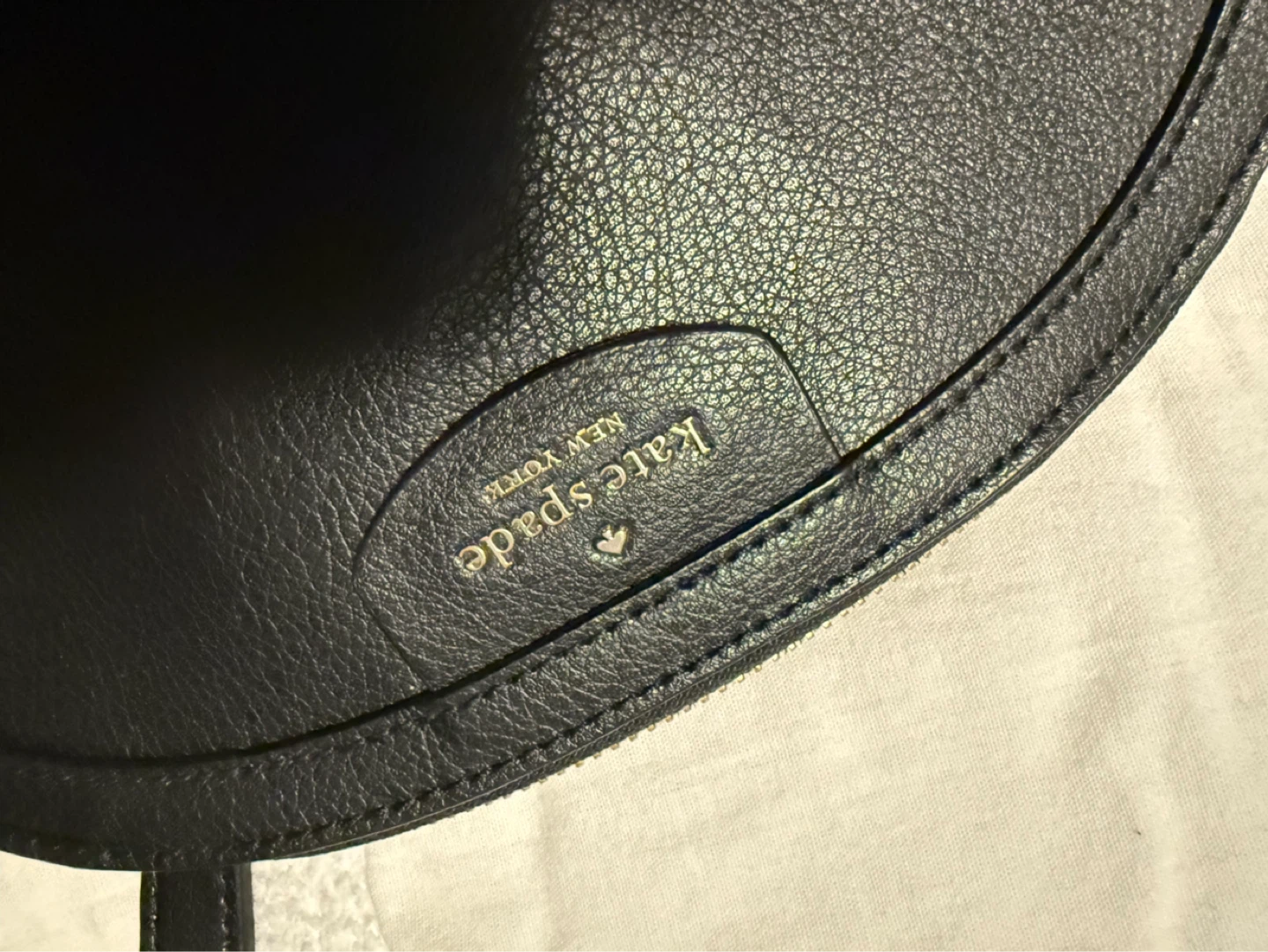 Kate Spade Black Leather Saddle Bag - photo 2