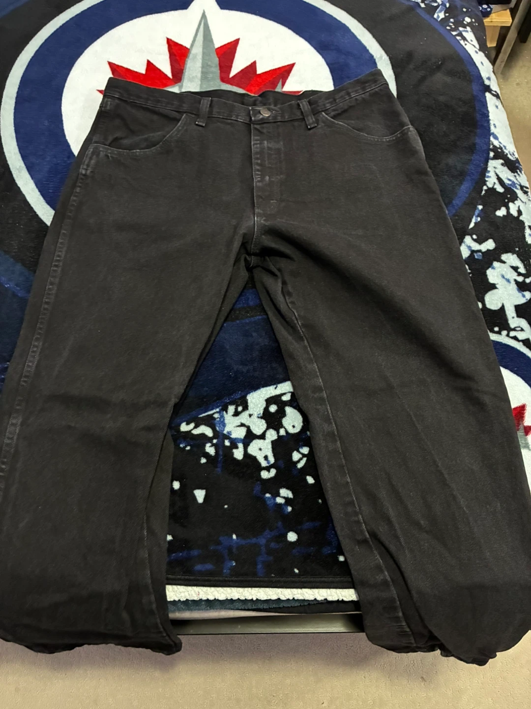 Wrangler Black Denim Jeans - photo 2