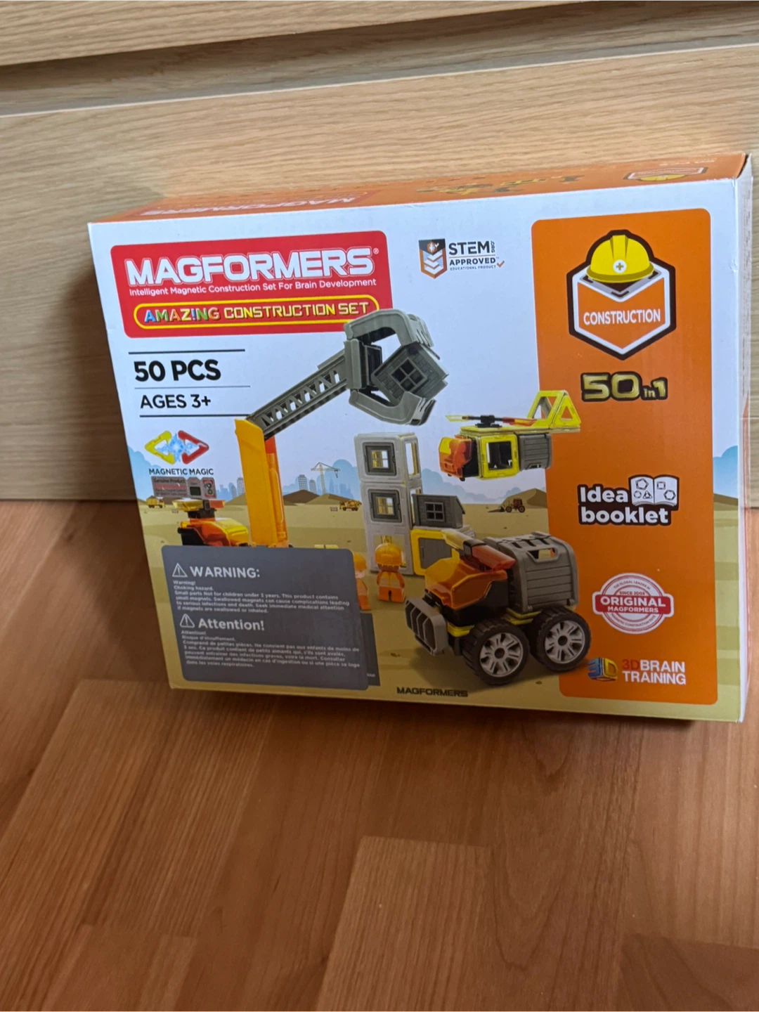 MAGFORMERS 50 Piece Amazing Construction Set
