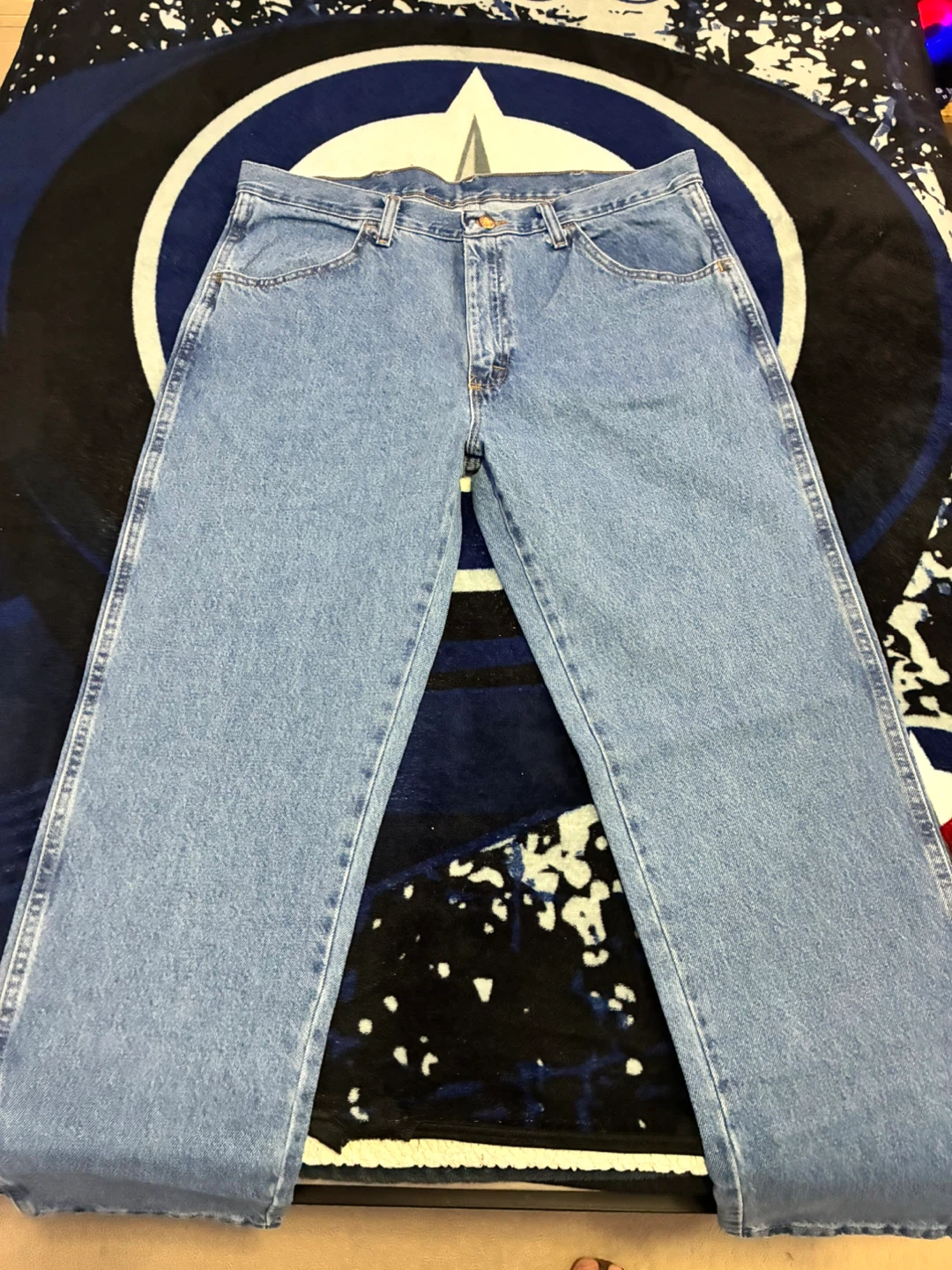 Rustler Wrangler Regular Fit Straight Leg Jeans 36x30 - photo 2