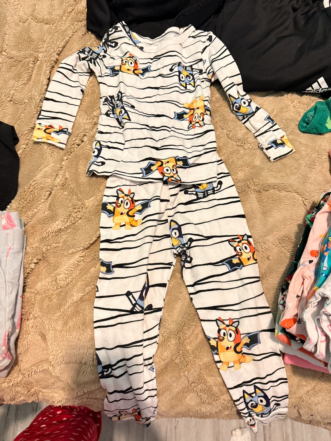 Bluey Pajamas Size 4T
