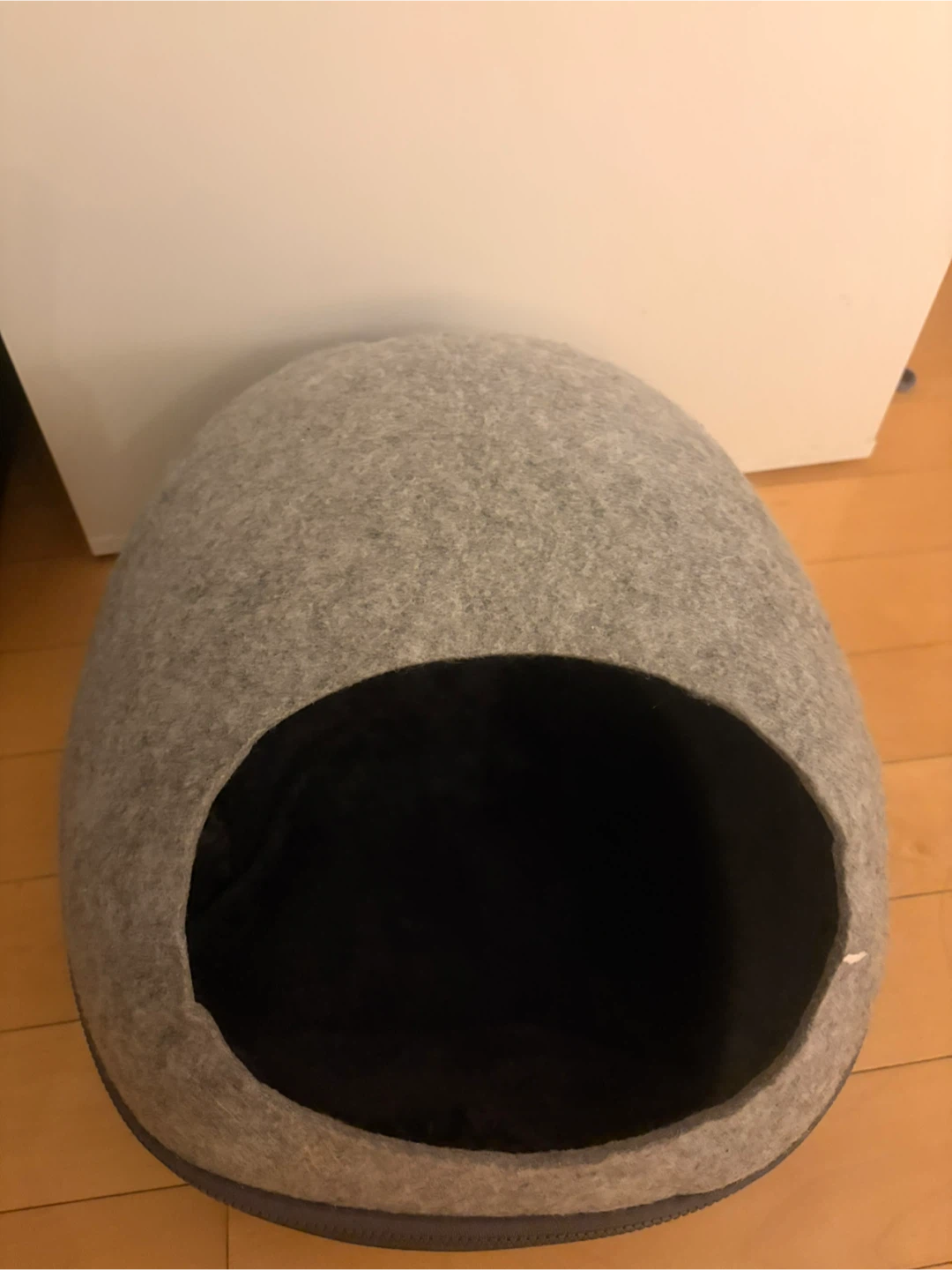 Grey Felt Pet Bed/Cave