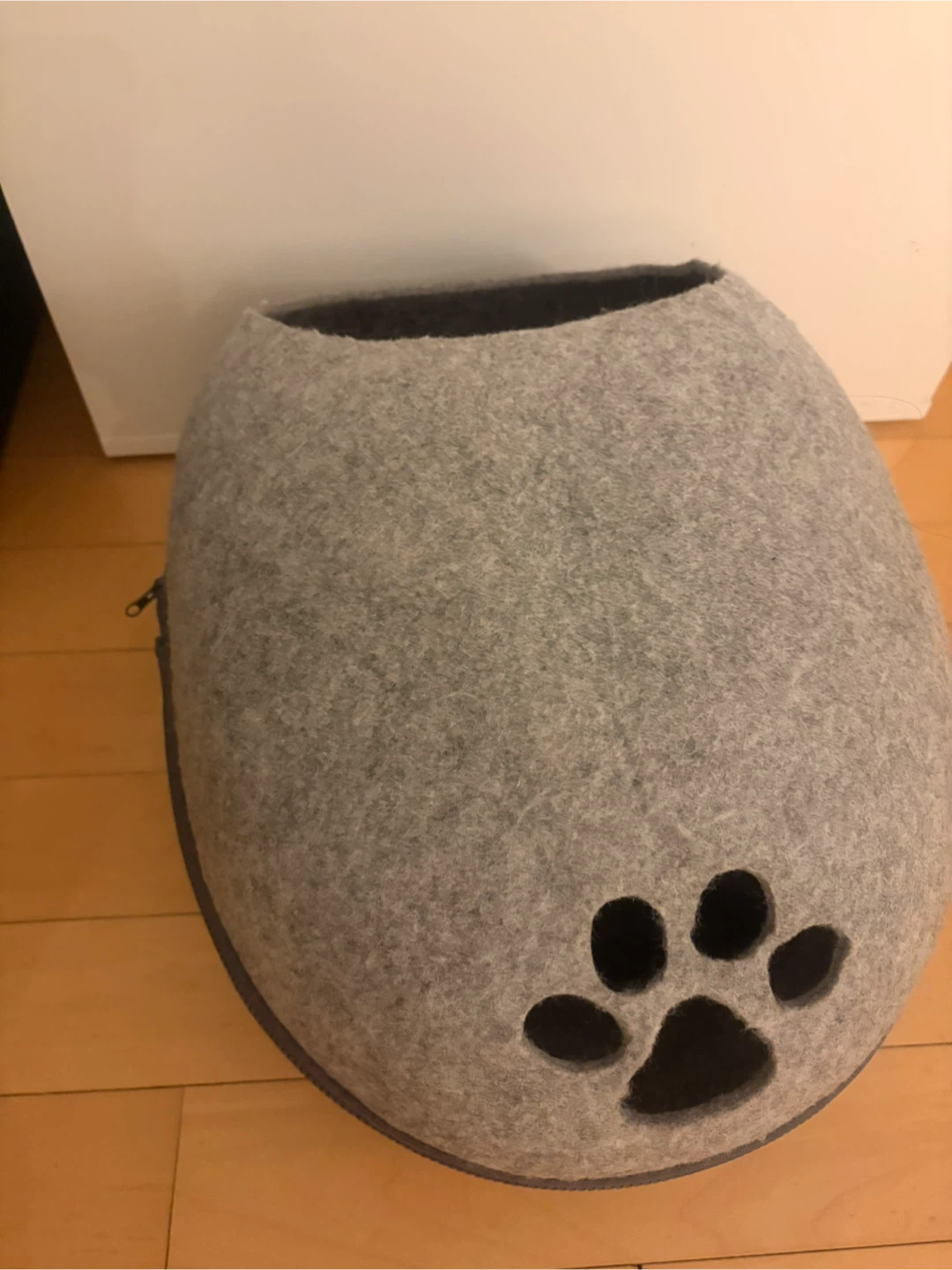 Grey Felt Pet Bed/Cave - photo 2