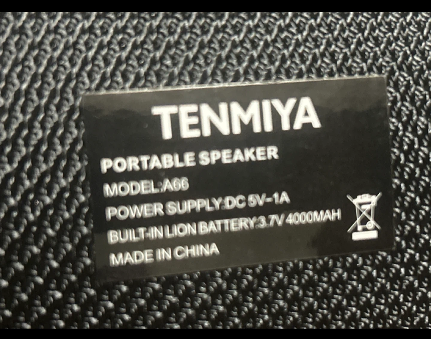 TENMIYA Portable Speaker 🥕 - photo 3
