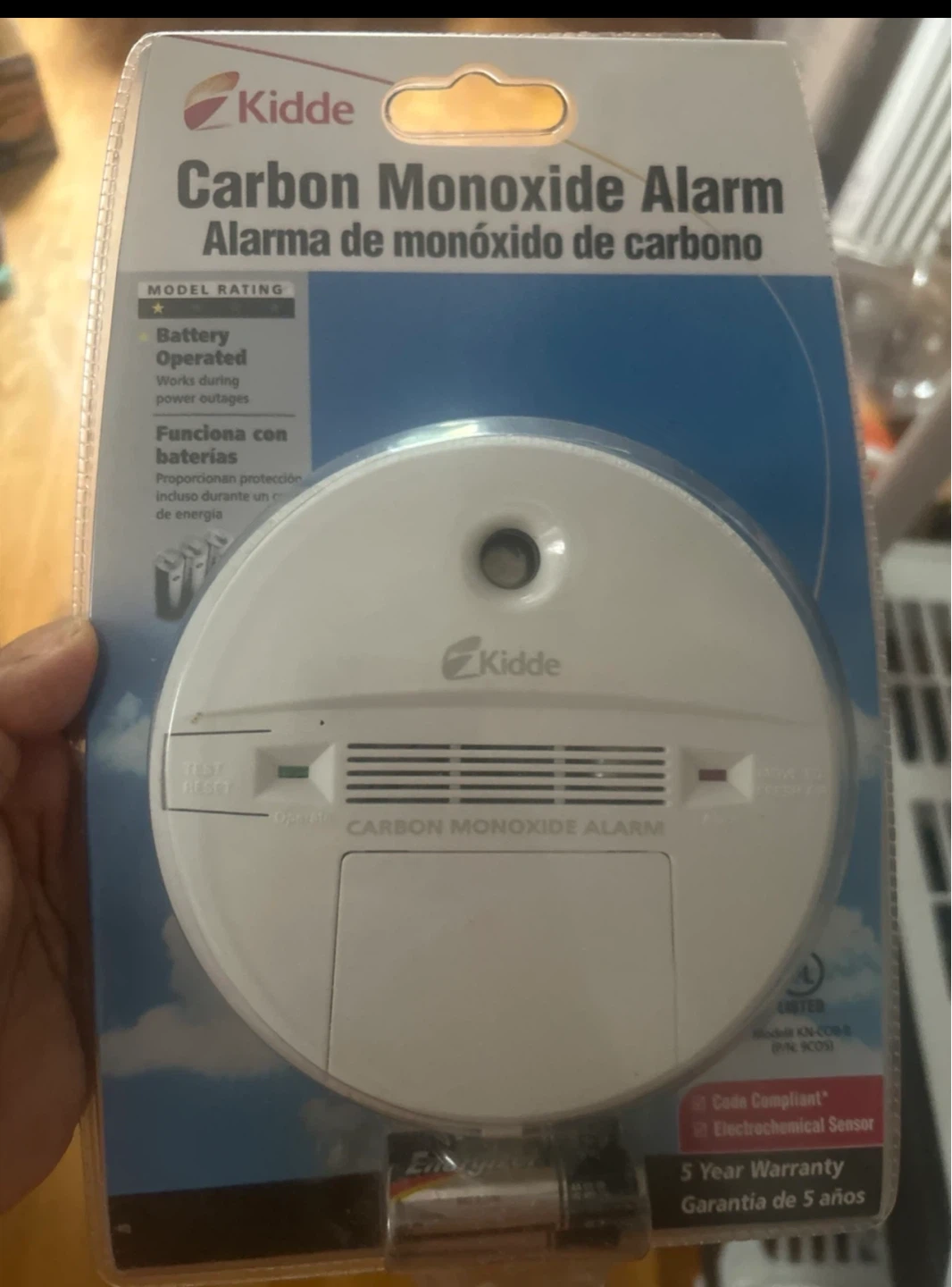 Carbon Monoxide Alarm 🥕