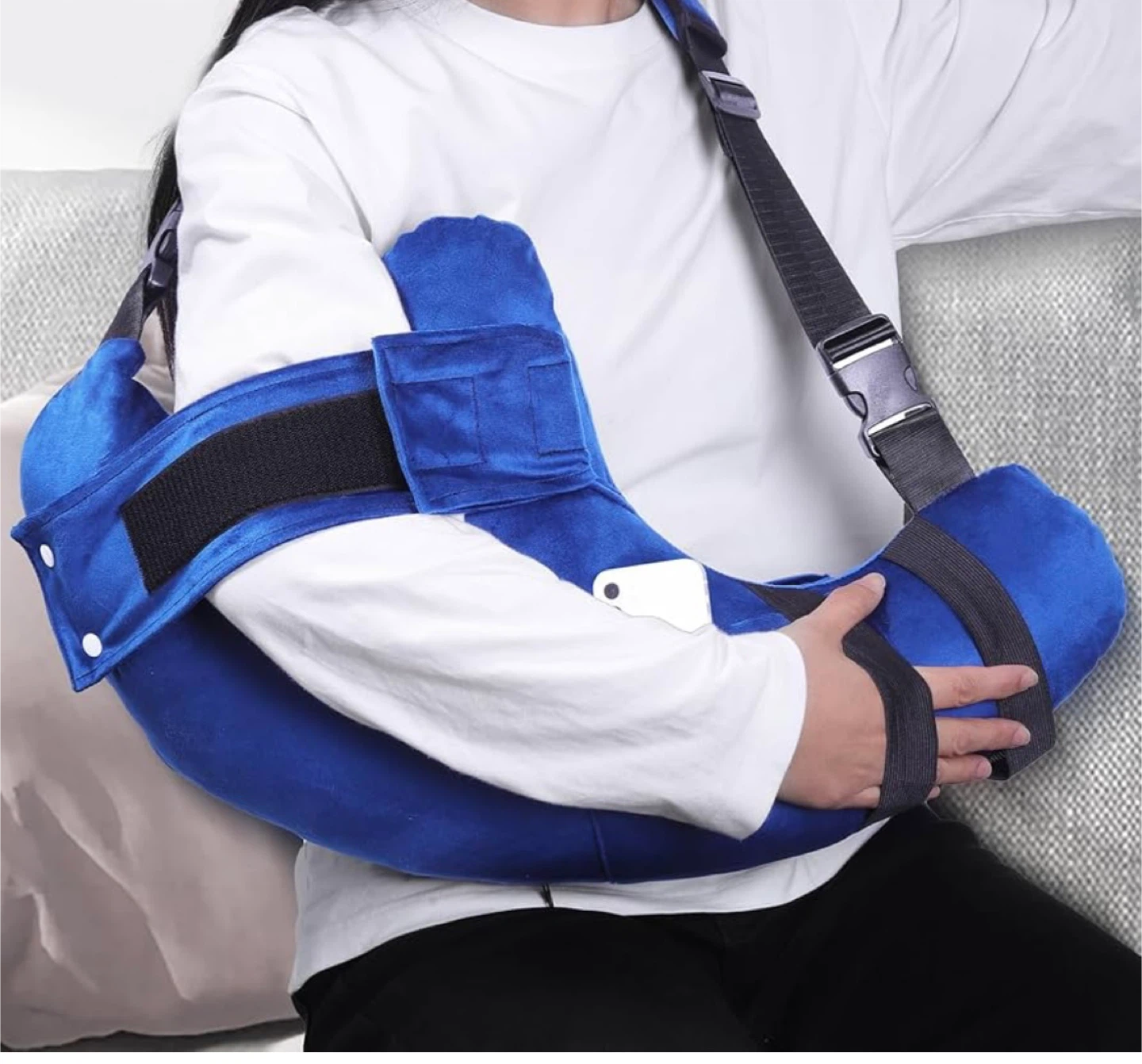 Blue Arm Sling Support Pillow - photo 2