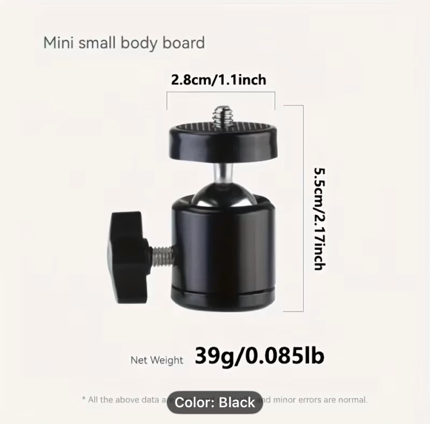 A Universal Gimbal Phone Holder Tripod Accessory - photo 2