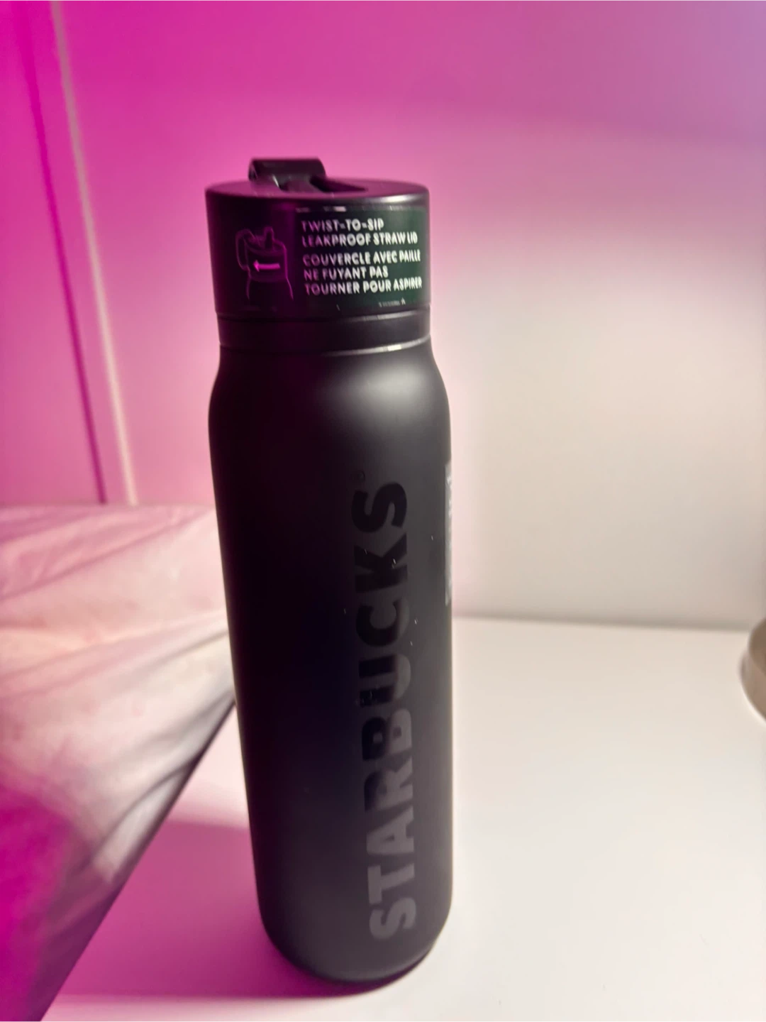 Starbucks Black Vacuum Insulated Water Bottle - 20 oz - photo 5