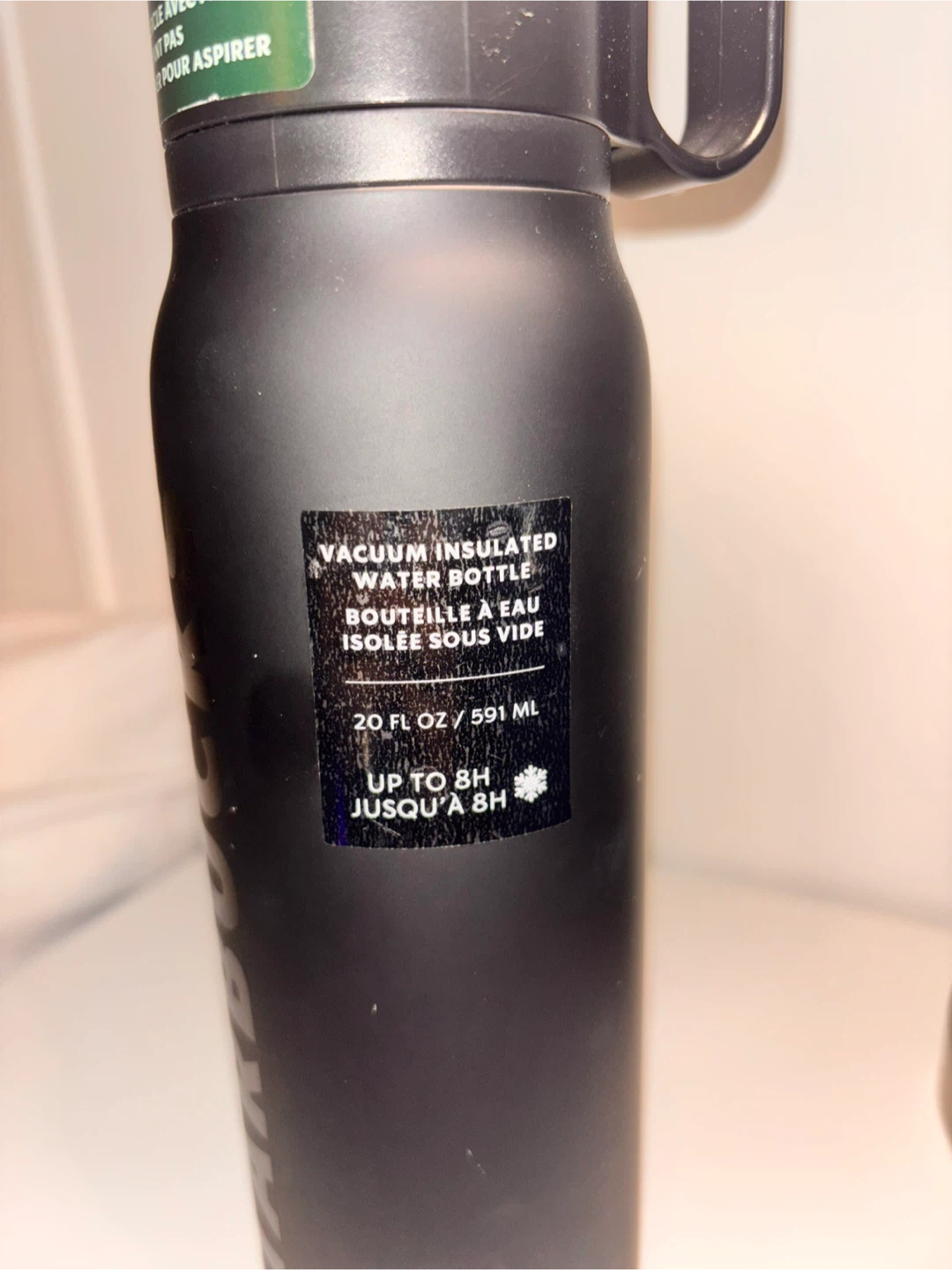 Starbucks Black Vacuum Insulated Water Bottle - 20 oz - photo 2