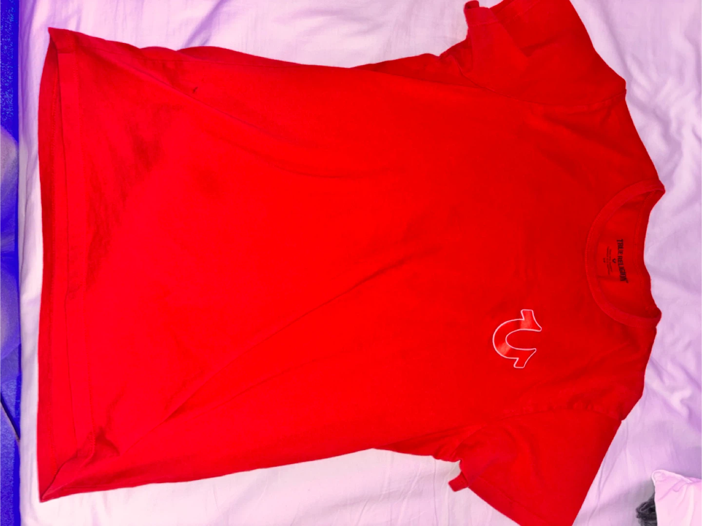 True Religion Red Graphic T-Shirt Size S - photo 2