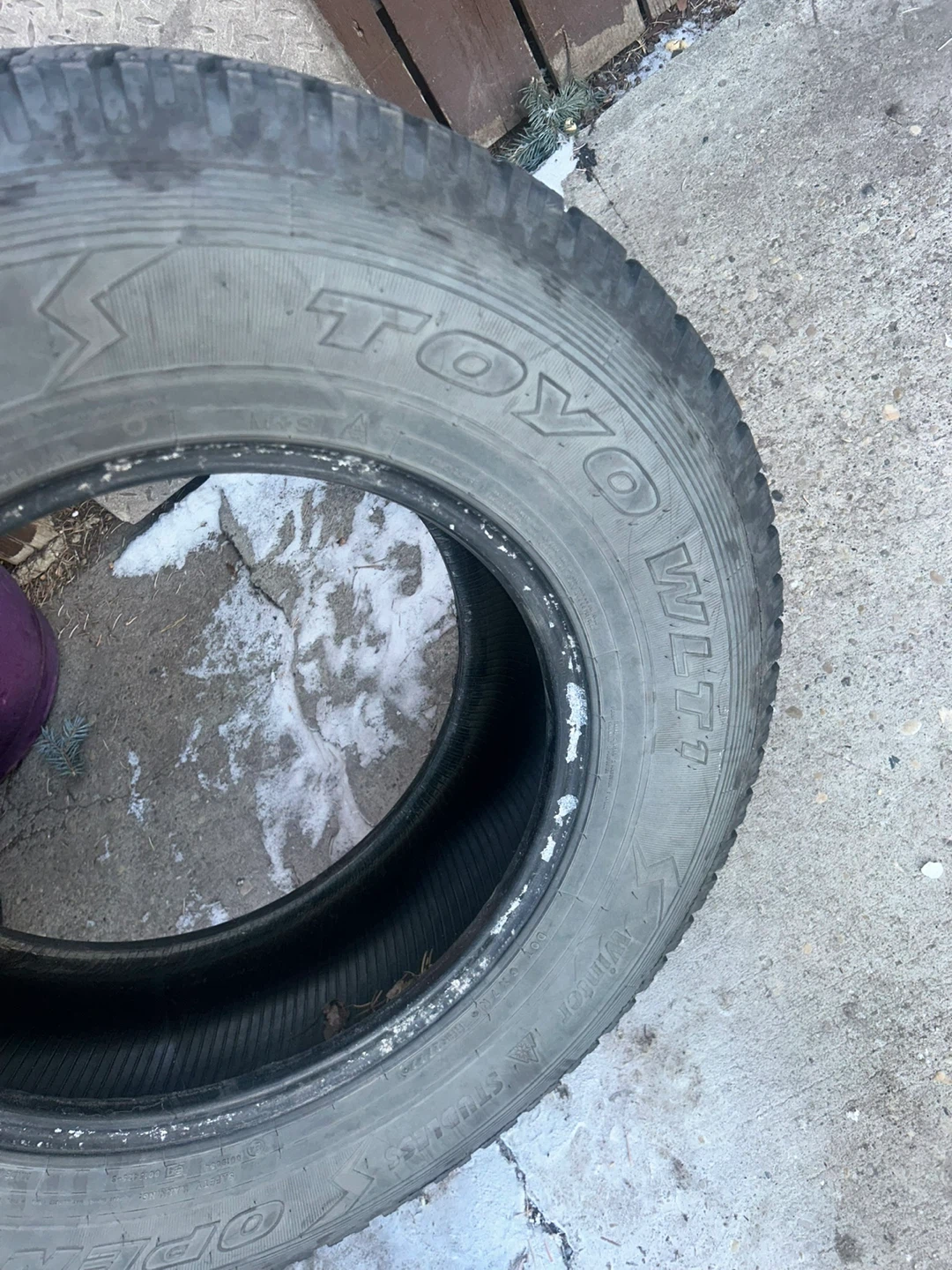 2 matching Toyo Open Country WLT Tires LT265/70R17 - photo 3