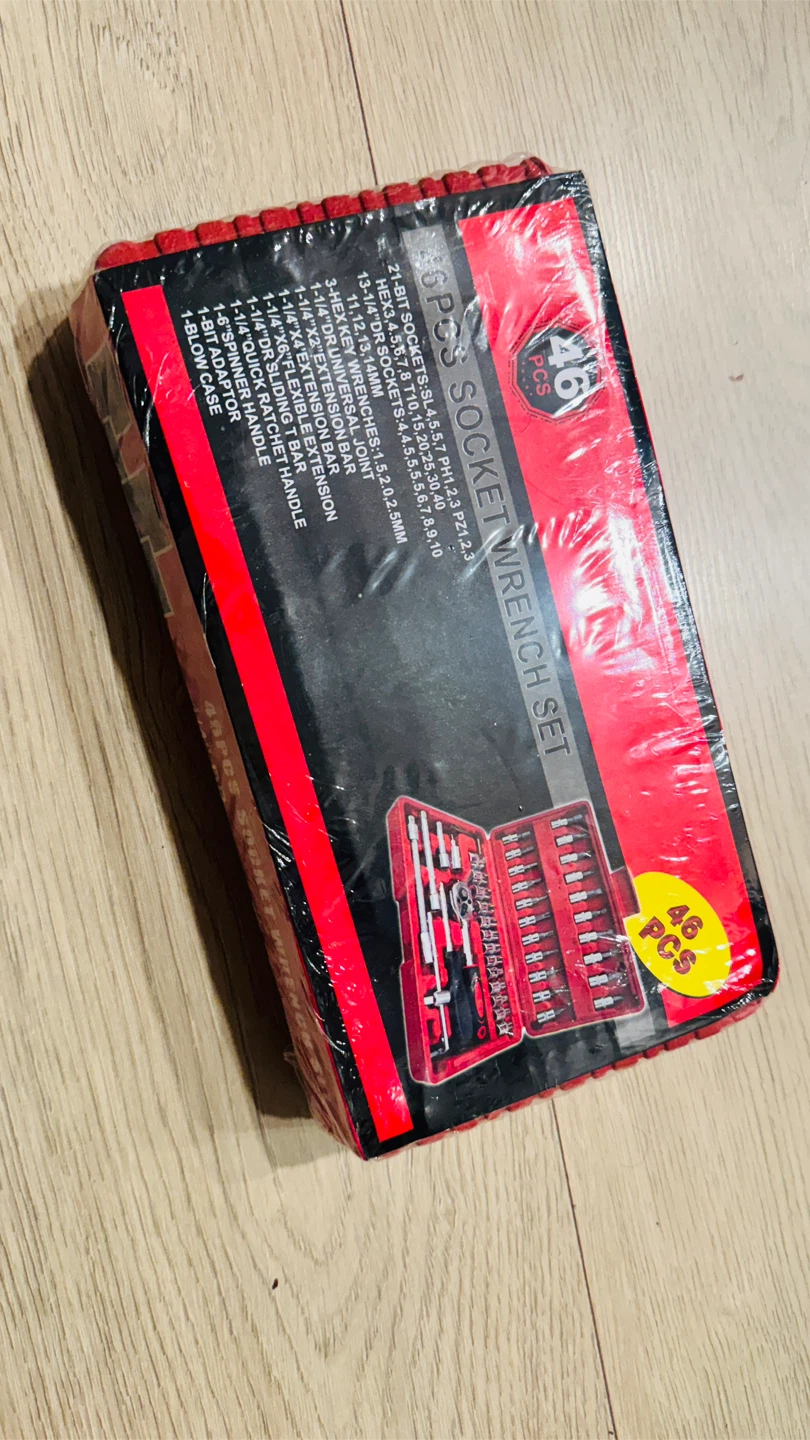 46 Piece Socket Wrench Set - 1/4" Drive - photo 2