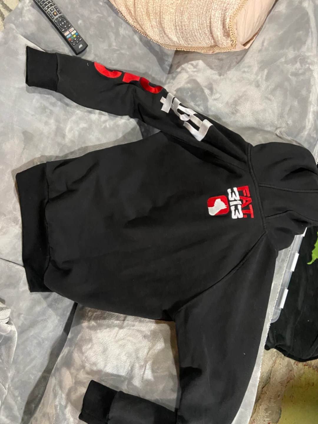 FAT313 Fatcap Black Zip-Up Hoodie - photo 2