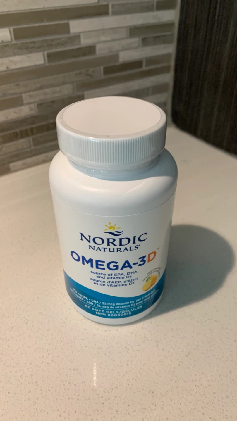 Nordic Naturals Omega-3D Soft Gels